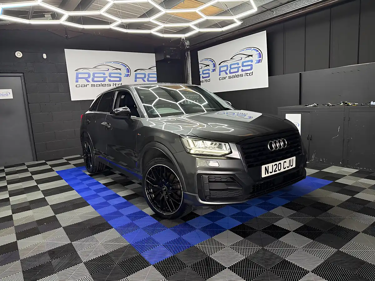 Used 2020 Audi Q2 Black Edition S Line Daytona Grey - Front View