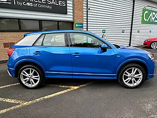Used 2020 Audi Q2 S Line Ara Blue Crystal Effect - Interior and Exterior details 2