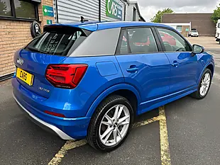 Used 2020 Audi Q2 S Line Ara Blue Crystal Effect - Interior and Exterior details 6
