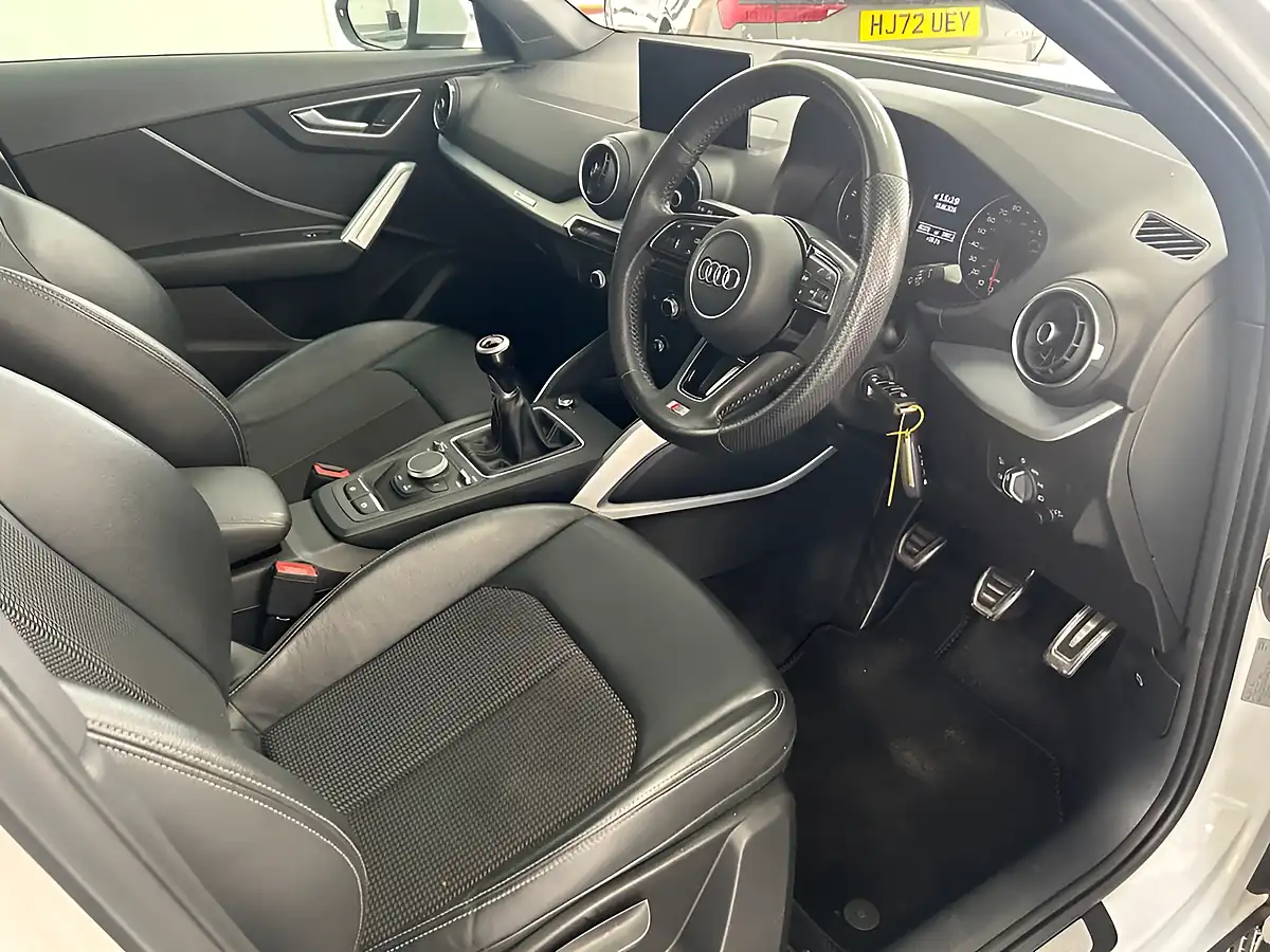 Used 2020 Audi Q2 S Line White - Interior and Exterior details 13