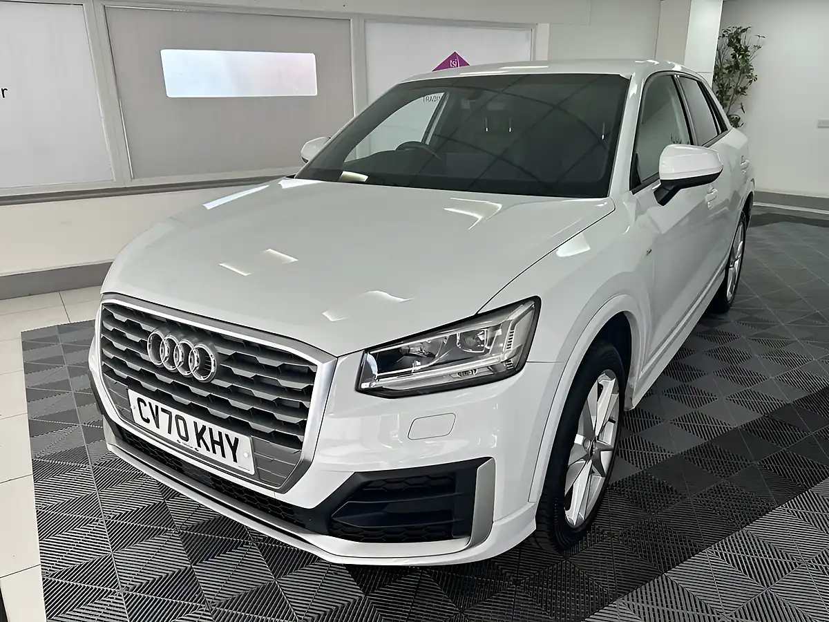 Used 2020 Audi Q2 S Line White - Interior and Exterior details 4
