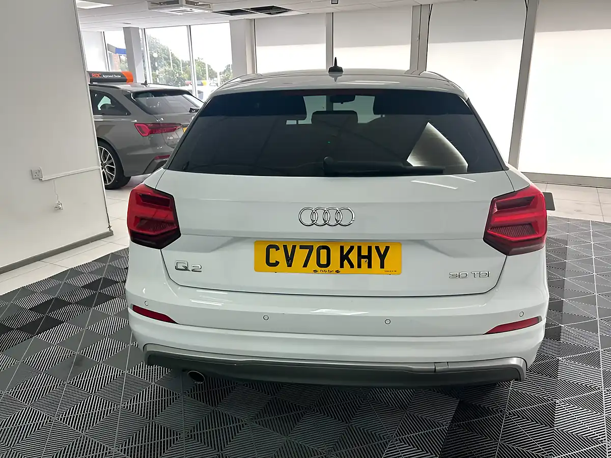 Used 2020 Audi Q2 S Line White - Interior and Exterior details 8