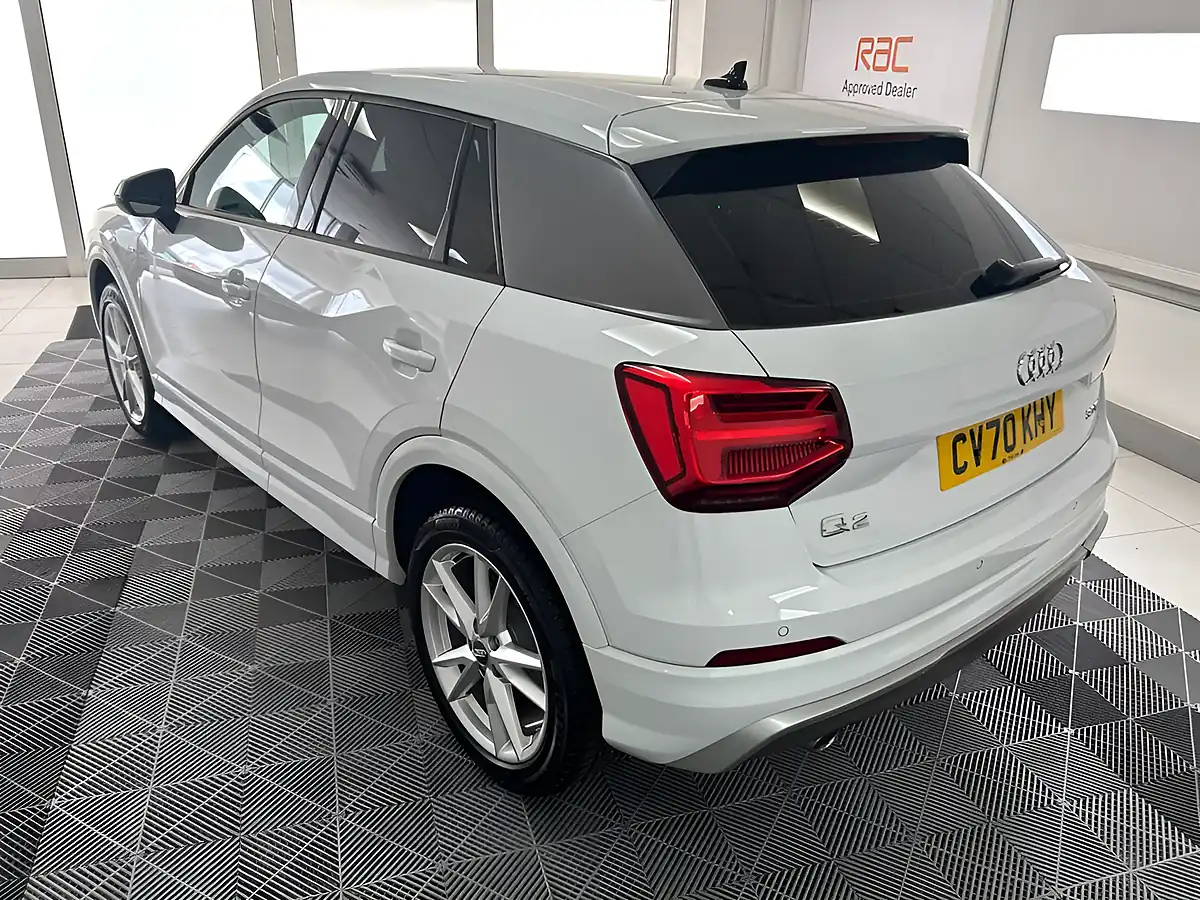 Used 2020 Audi Q2 S Line White - Interior and Exterior details 9