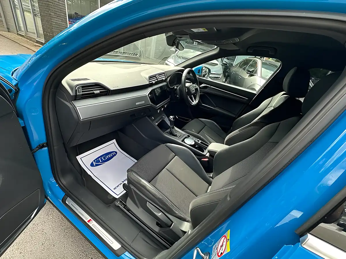 Used 2020 Audi Q3 S Line Blue - Interior and Exterior details 10
