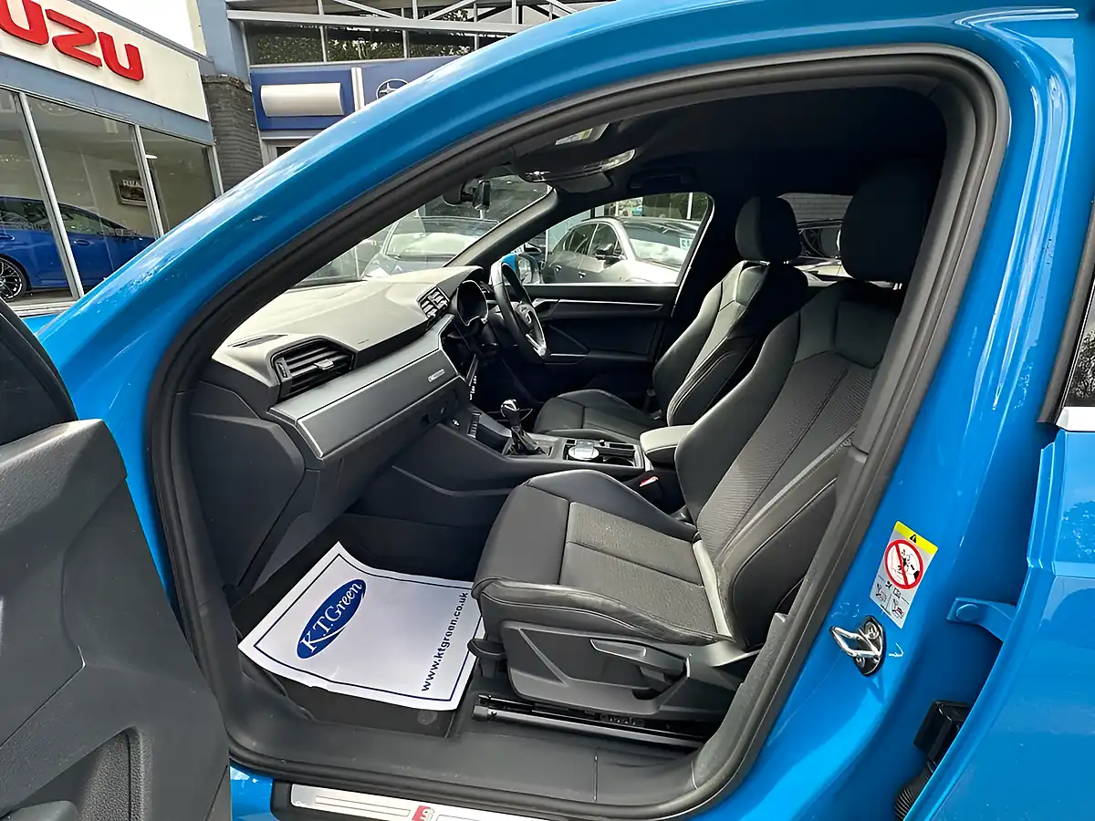 Used 2020 Audi Q3 S Line Blue - Interior and Exterior details 11