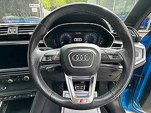 Used 2020 Audi Q3 S Line Blue - Interior and Exterior details 14