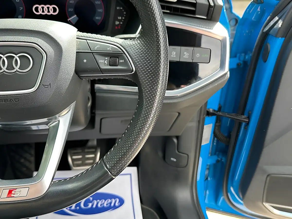 Used 2020 Audi Q3 S Line Blue - Interior and Exterior details 16