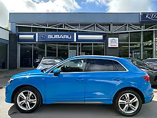 Used 2020 Audi Q3 S Line Blue - Interior and Exterior details 2