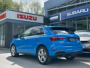 Used 2020 Audi Q3 S Line Blue - Interior and Exterior details 3