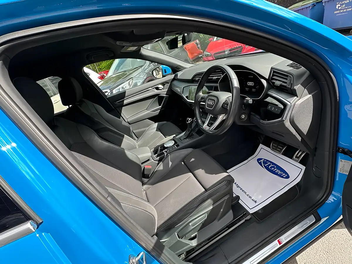 Used 2020 Audi Q3 S Line Blue - Interior and Exterior details 8