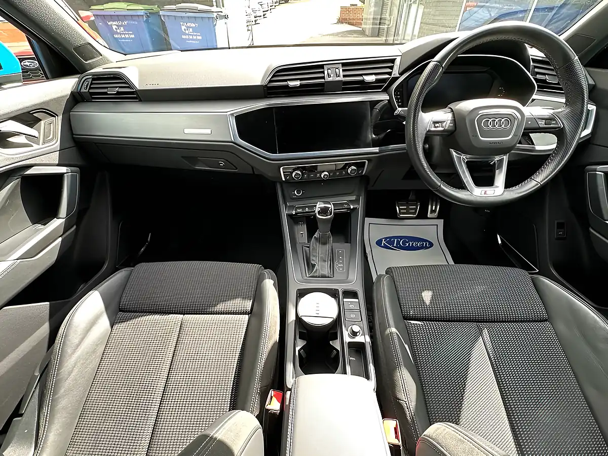 Used 2020 Audi Q3 S Line Blue - Interior and Exterior details 9