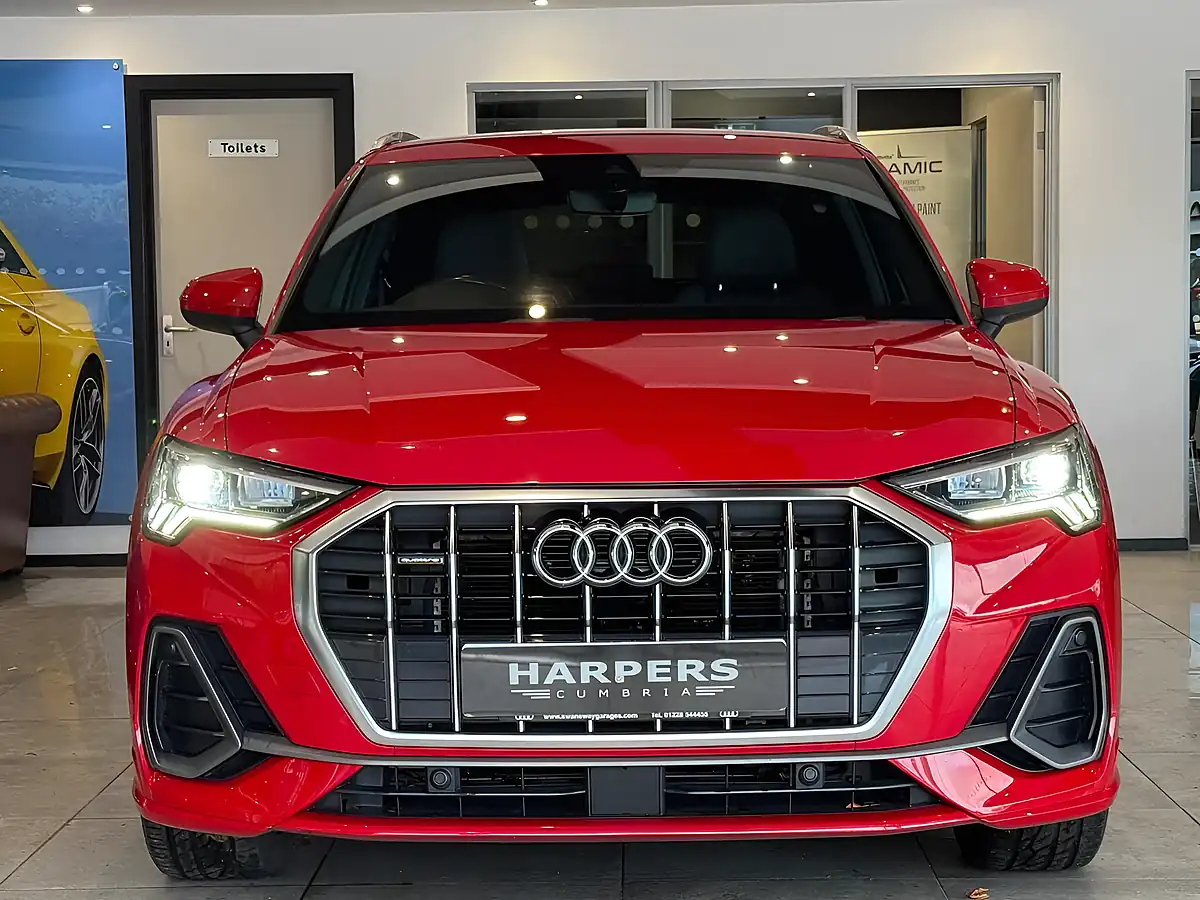 Used 2020 Audi Q3 S Line Red - Interior and Exterior details 2