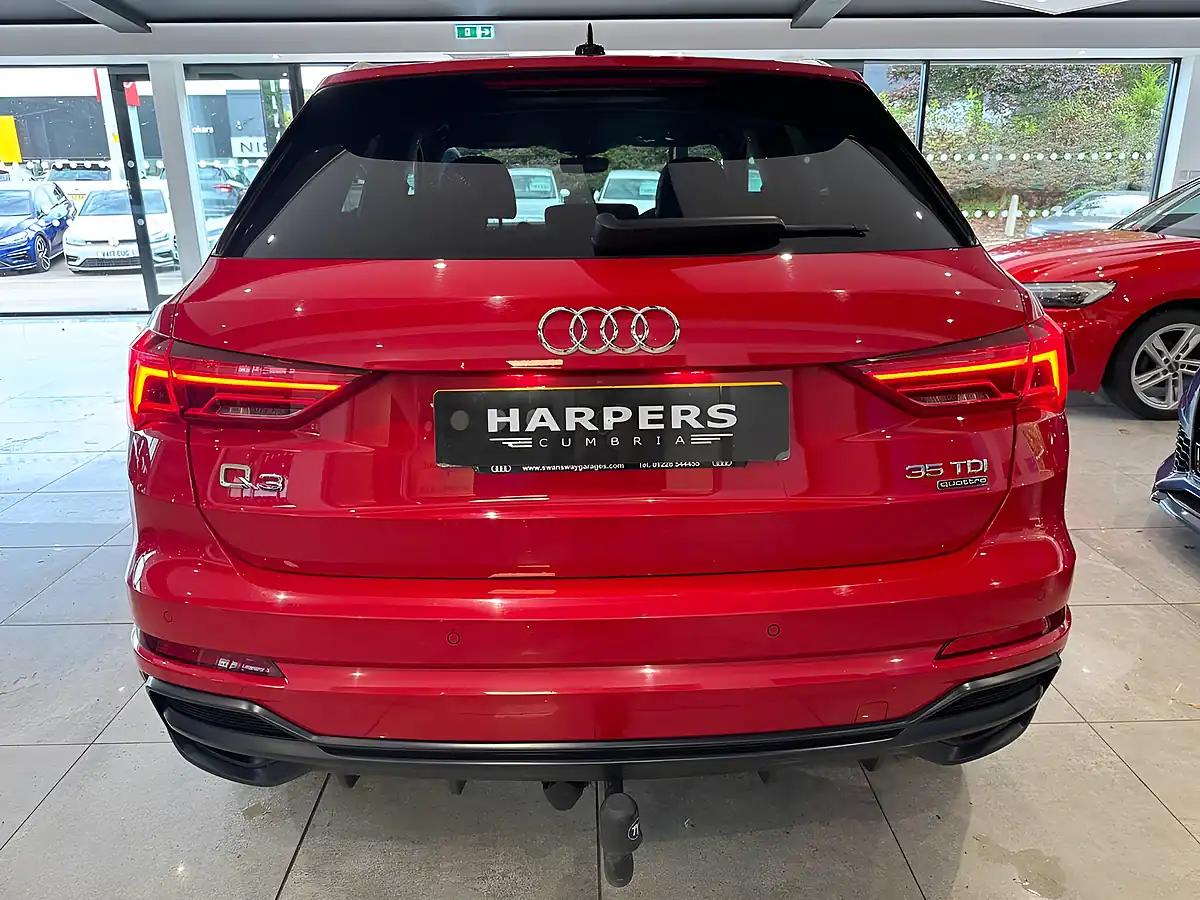 Used 2020 Audi Q3 S Line Red - Interior and Exterior details 8