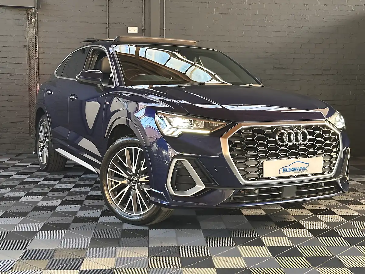Used 2020 Audi Q3 S Line Sportback Navarra Blue Metallic - Interior and Exterior details 10