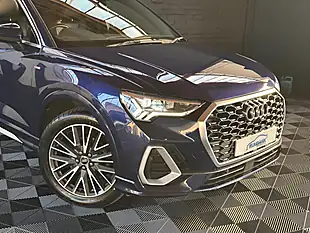 Used 2020 Audi Q3 S Line Sportback Navarra Blue Metallic - Interior and Exterior details 11