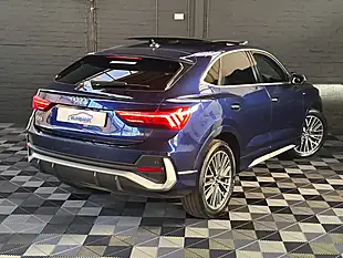 Used 2020 Audi Q3 S Line Sportback Navarra Blue Metallic - Interior and Exterior details 13