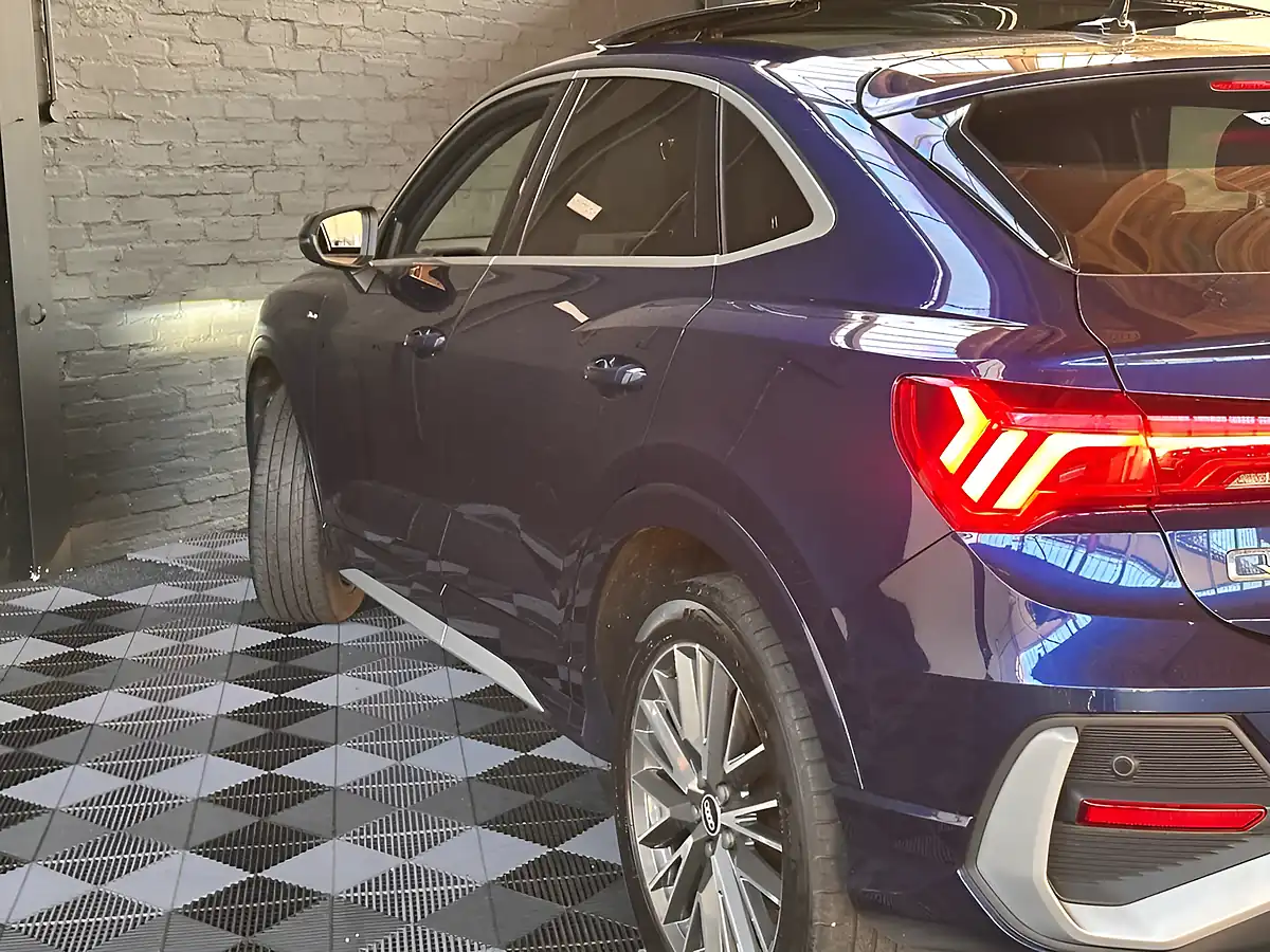 Used 2020 Audi Q3 S Line Sportback Navarra Blue Metallic - Interior and Exterior details 17