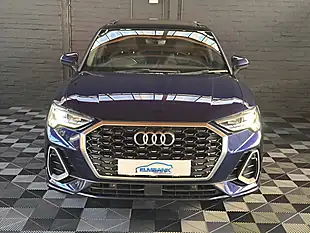 Used 2020 Audi Q3 S Line Sportback Navarra Blue Metallic - Interior and Exterior details 2