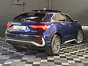 Used 2020 Audi Q3 S Line Sportback Navarra Blue Metallic - Interior and Exterior details 3