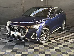 Used 2020 Audi Q3 S Line Sportback Navarra Blue Metallic - Interior and Exterior details 4