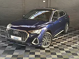 Used 2020 Audi Q3 S Line Sportback Navarra Blue Metallic - Interior and Exterior details 5