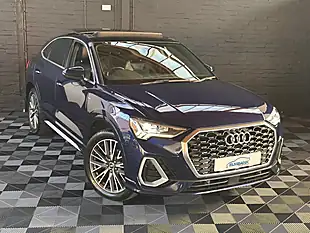 Used 2020 Audi Q3 S Line Sportback Navarra Blue Metallic - Interior and Exterior details 6