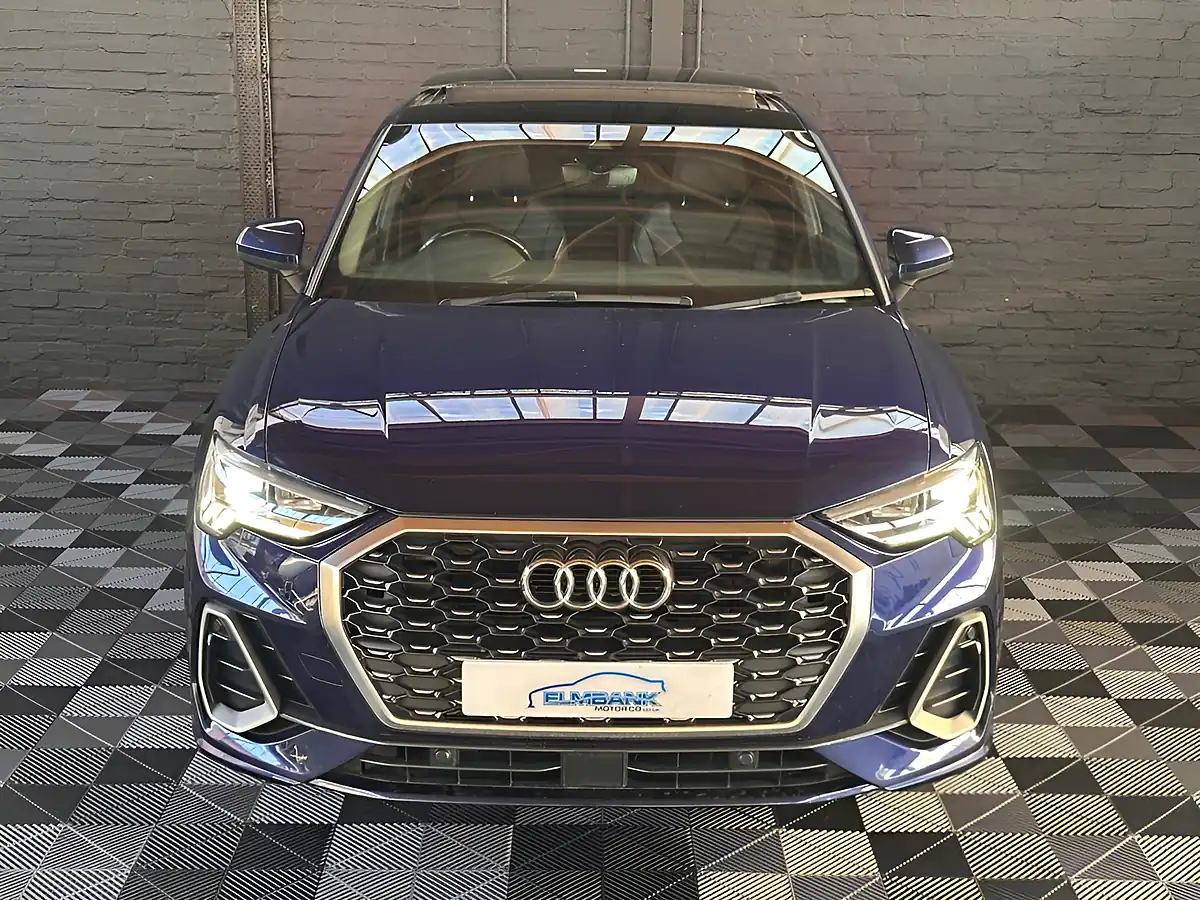 Used 2020 Audi Q3 S Line Sportback Navarra Blue Metallic - Interior and Exterior details 9