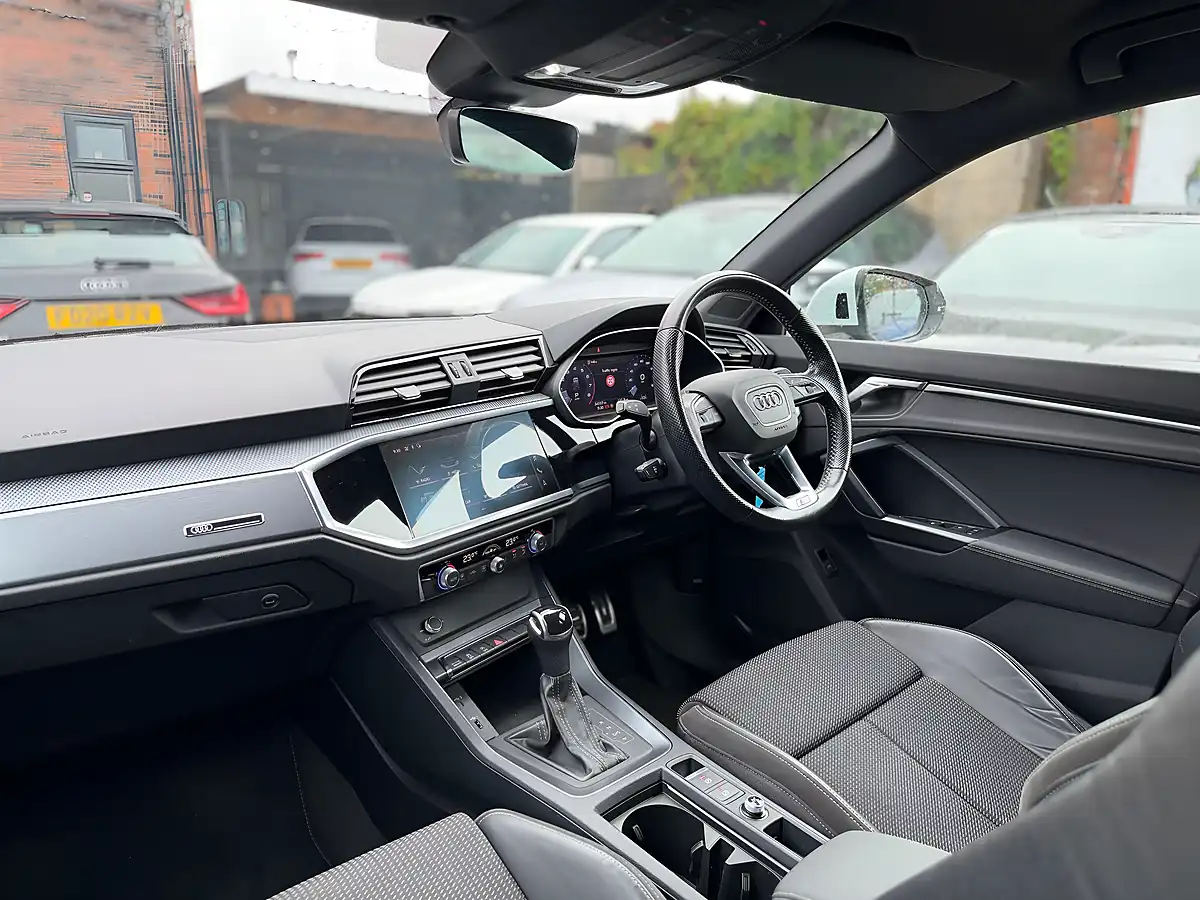 Used 2020 Audi Q3 S Line White - Interior and Exterior details 15