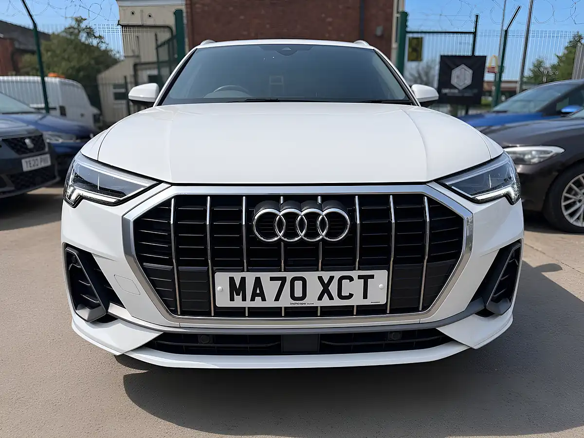 Used 2020 Audi Q3 S Line White - Interior and Exterior details 7
