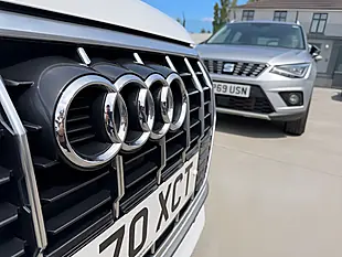 Used 2020 Audi Q3 S Line White - Interior and Exterior details 9