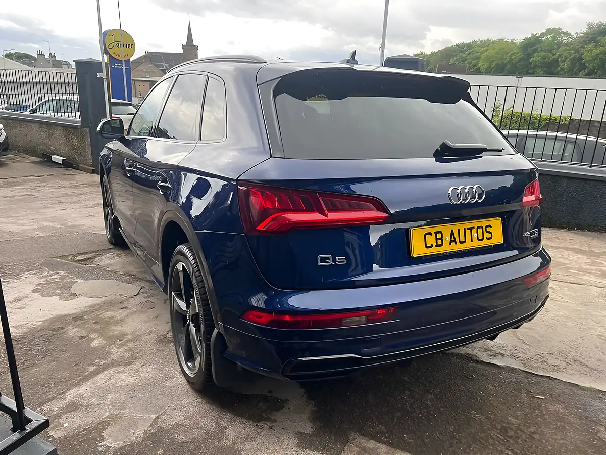 Used 2020 Audi Q5 Black Edition Blue - Interior and Exterior details 6