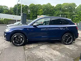 Used 2020 Audi Q5 Black Edition Blue - Interior and Exterior details 7