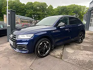 Used 2020 Audi Q5 Black Edition Blue - Interior and Exterior details 8