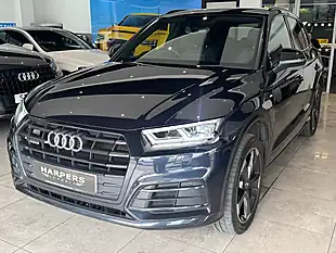 Used 2020 Audi Q5 Black Edition Blue - Interior and Exterior details 14