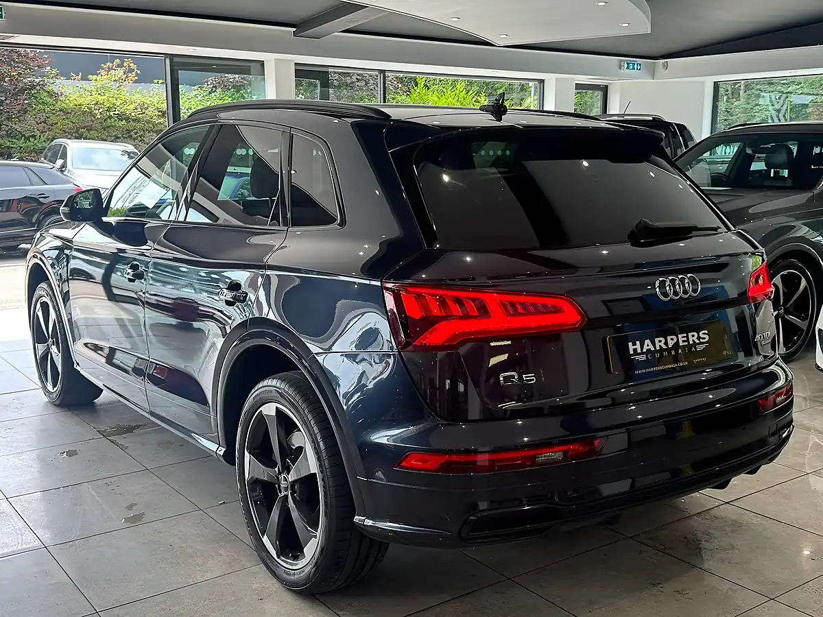 Used 2020 Audi Q5 Black Edition Blue - Interior and Exterior details 16