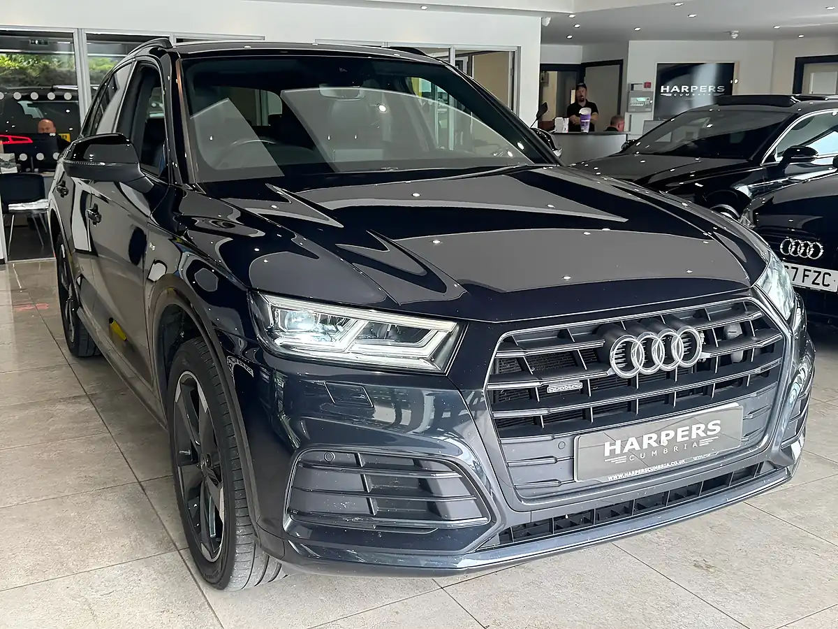 Used 2020 Audi Q5 Black Edition Blue - Interior and Exterior details 20