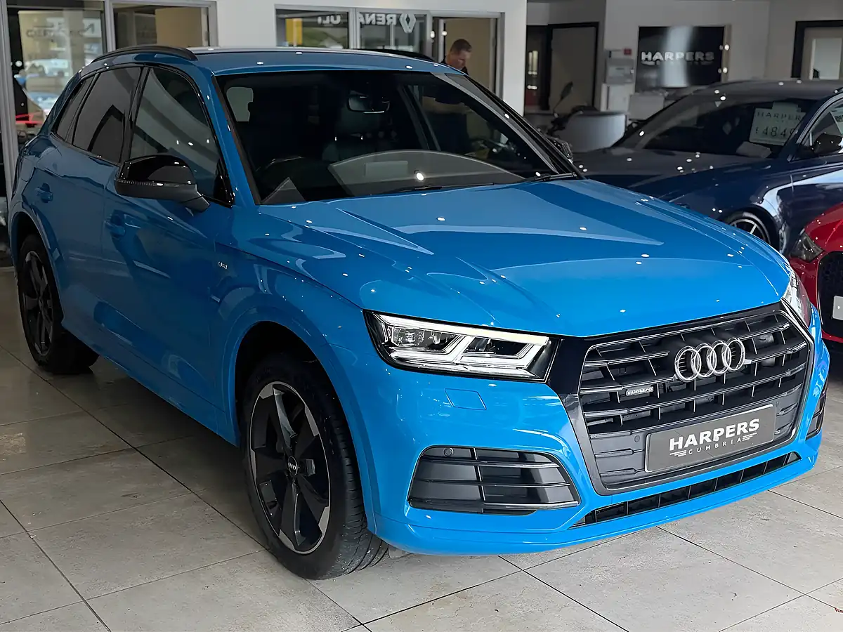 Used 2020 Audi Q5 Black Edition Blue - Interior and Exterior details 10