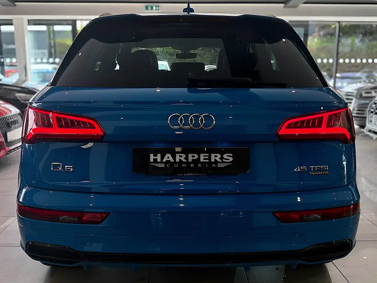 Used 2020 Audi Q5 Black Edition Blue - Interior and Exterior details 5