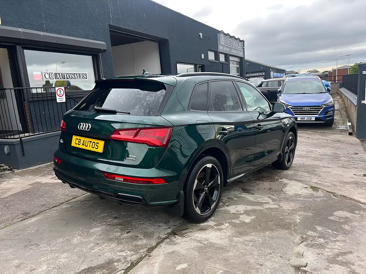 Used 2020 Audi Q5 Black Edition Green - Interior and Exterior details 4