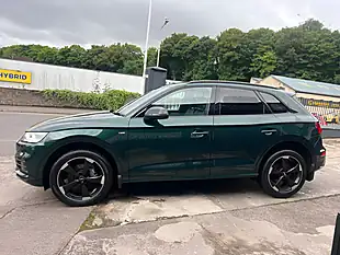 Used 2020 Audi Q5 Black Edition Green - Interior and Exterior details 7