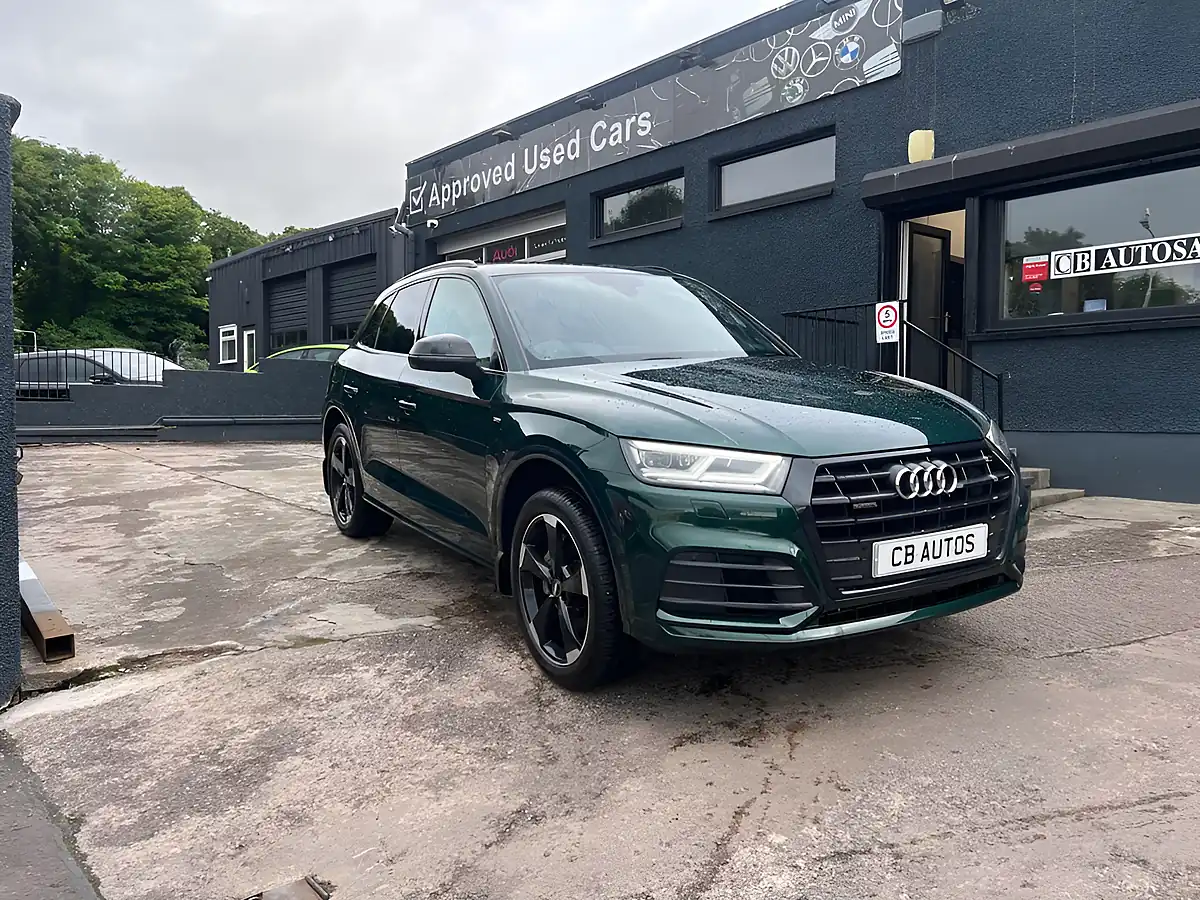 Used 2020 Audi Q5 Black Edition Green - Interior and Exterior details 9