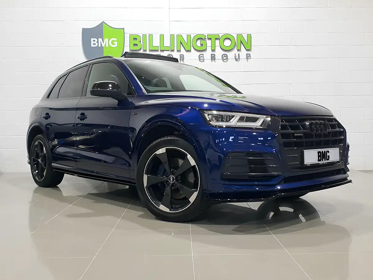 Used 2020 Audi Q5 Black Edition Navarra Blue - Interior and Exterior details 11