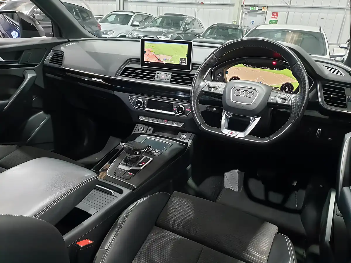 Used 2020 Audi Q5 Black Edition Navarra Blue - Interior and Exterior details 16