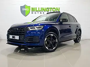 Used 2020 Audi Q5 Black Edition Navarra Blue - Interior and Exterior details 3