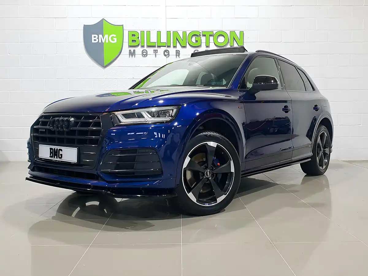 Used 2020 Audi Q5 Black Edition Navarra Blue - Interior and Exterior details 3