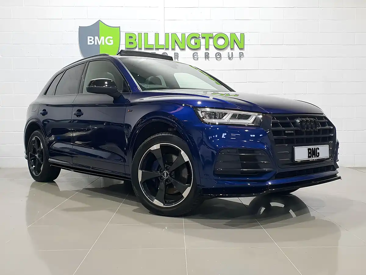 Used 2020 Audi Q5 Black Edition Navarra Blue - Interior and Exterior details 9