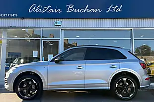 Used 2020 Audi Q5 Black Edition Silver - Interior and Exterior details 2