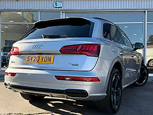 Used 2020 Audi Q5 Black Edition Silver - Interior and Exterior details 3