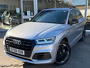 Used 2020 Audi Q5 Black Edition Silver - Interior and Exterior details 5