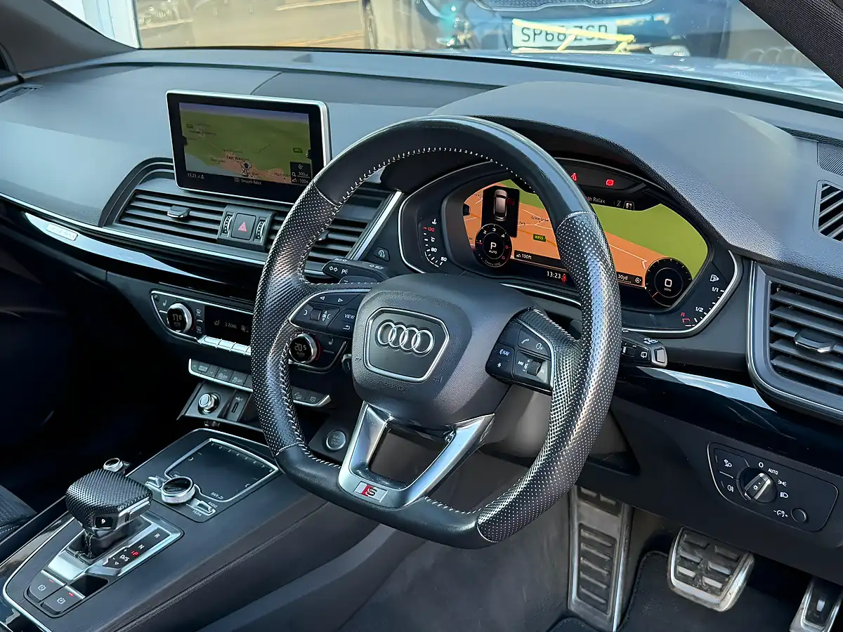 Used 2020 Audi Q5 Black Edition Silver - Interior and Exterior details 8